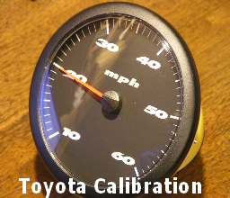 Toyota Calibration